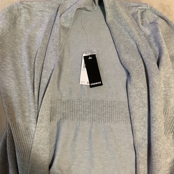 Premise Mist Gray Cardigan - Picture 4 of 12